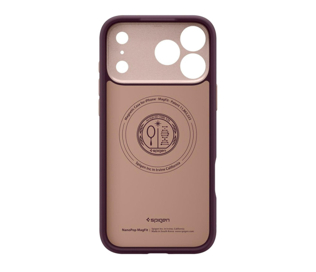 SPIGEN Nano Pop Mag Magsafe do Iphone 17 Pro Max Burgundy Bean 8800283313932 - 1359849 - zdjęcie 3